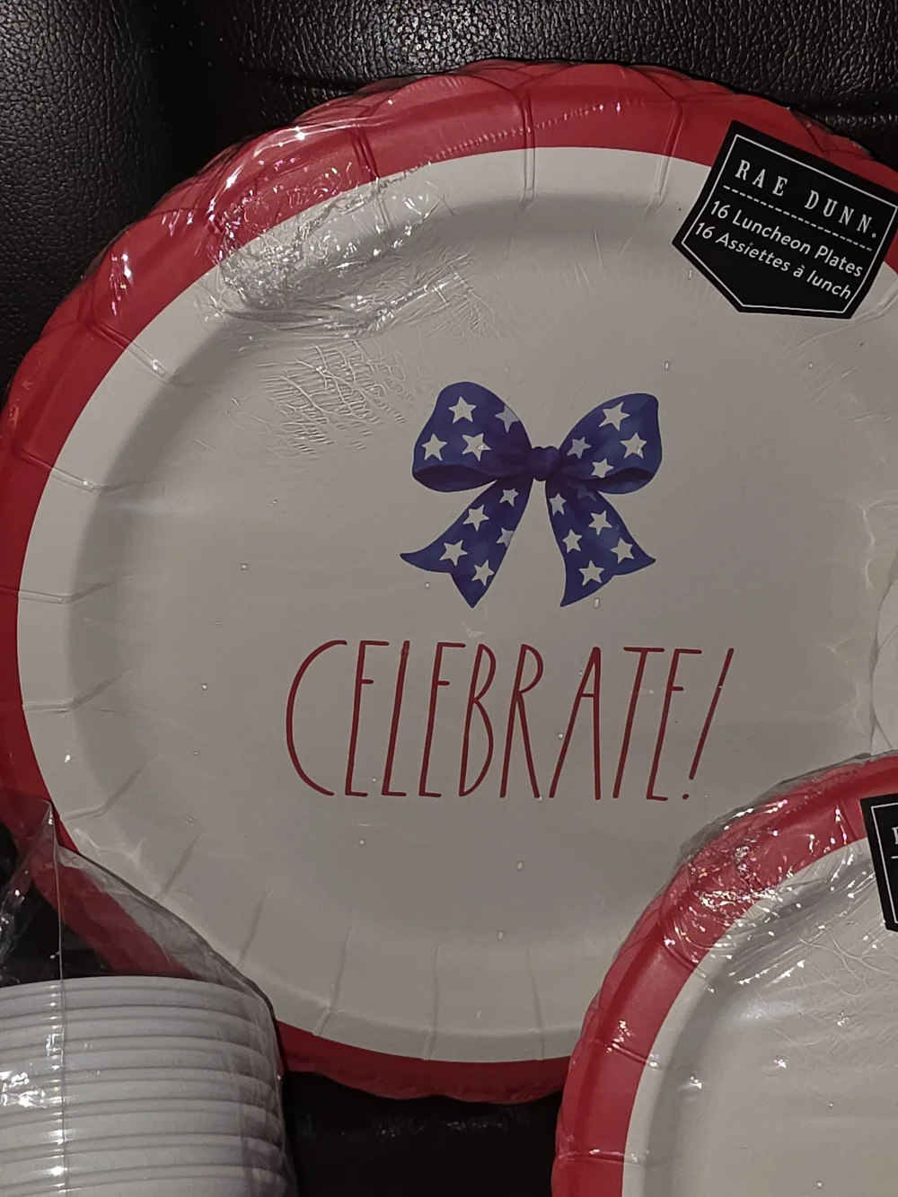 Patriotic Party Paper Plates & Napkins Set - Red, White & Blue